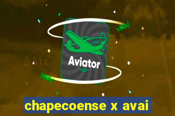 chapecoense x avai