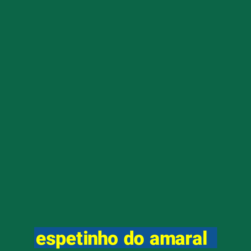 espetinho do amaral