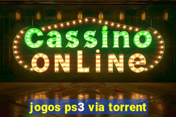 jogos ps3 via torrent