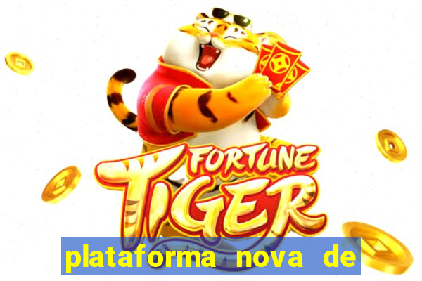 plataforma nova de jogo online