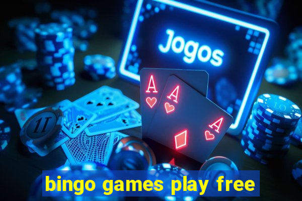 bingo games play free