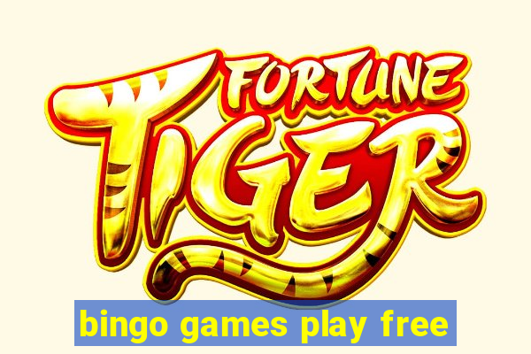 bingo games play free