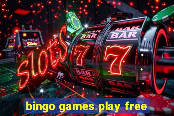 bingo games play free