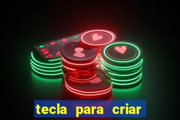 tecla para criar nova pasta