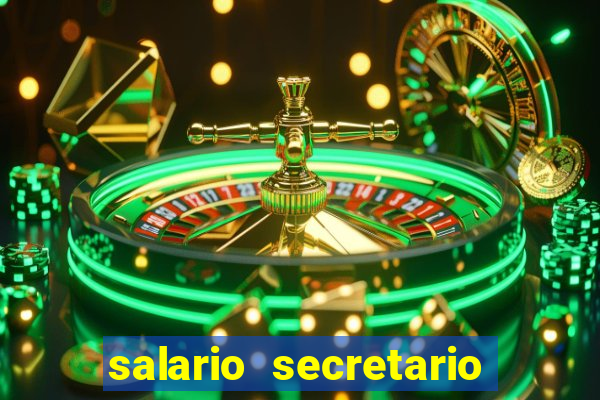 salario secretario de esportes