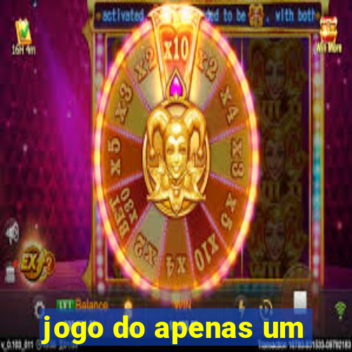 jogo do apenas um