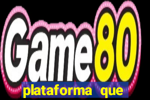 plataforma que ganha dinheiro jogando