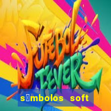 s铆mbolos soft para copiar