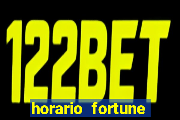 horario fortune tiger madrugada