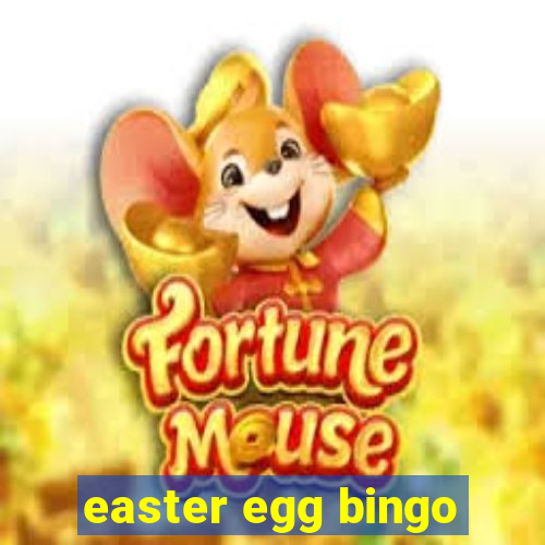 easter egg bingo