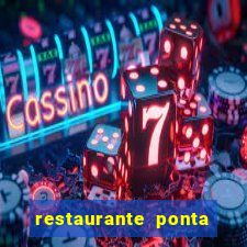 restaurante ponta da praia