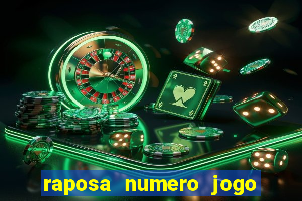 raposa numero jogo do bicho