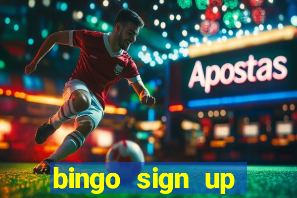 bingo sign up offers no wagering