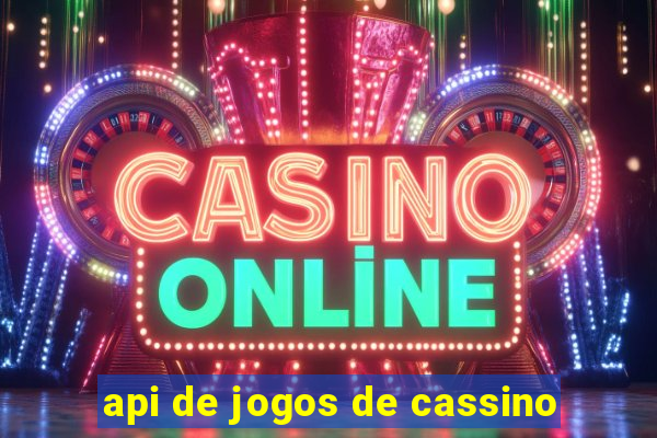 api de jogos de cassino