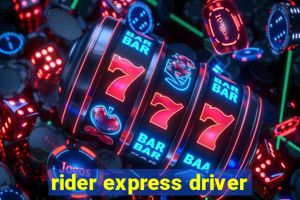 rider express driver