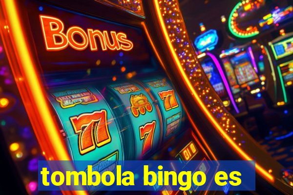 tombola bingo es