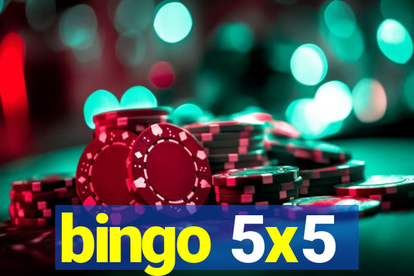 bingo 5x5