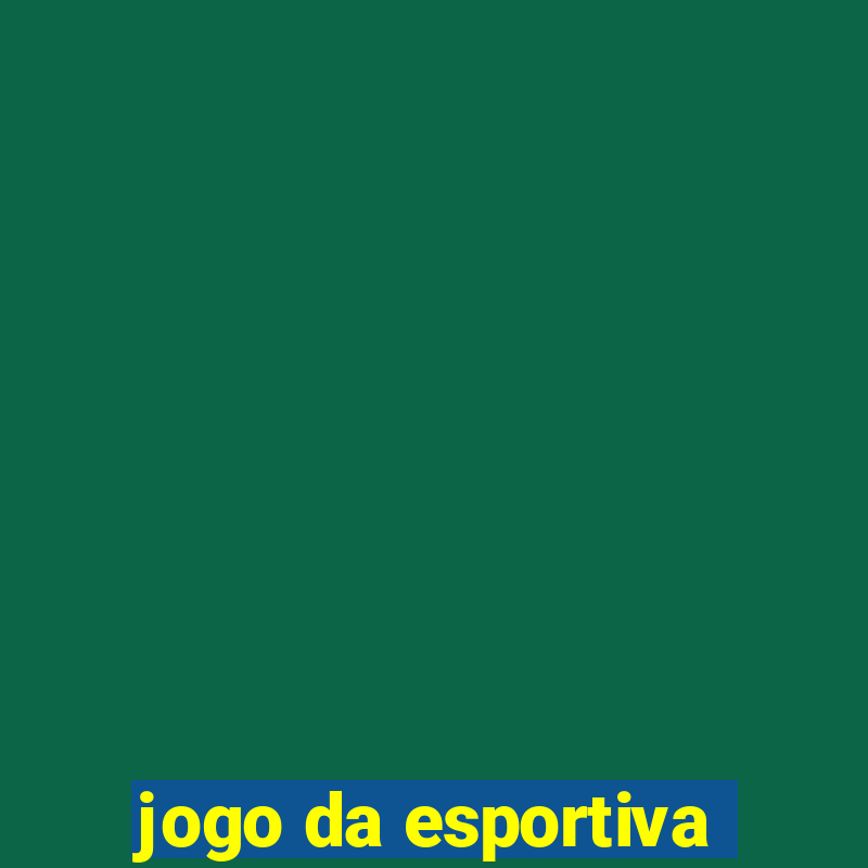 jogo da esportiva