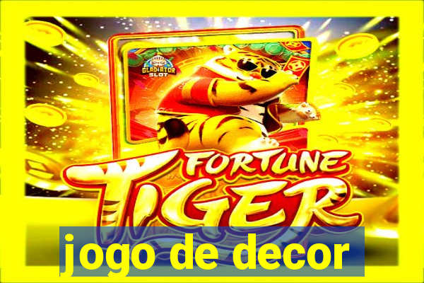 jogo de decor