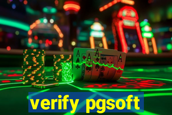 verify pgsoft