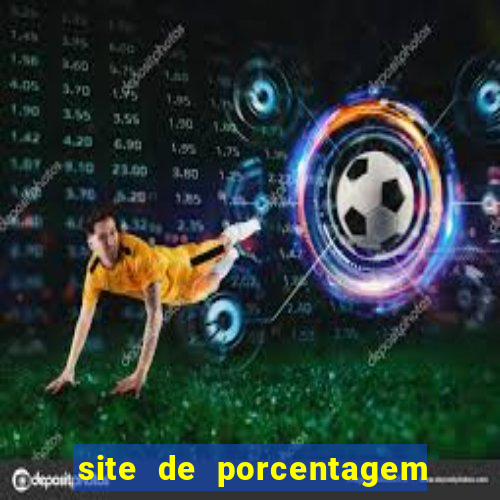 site de porcentagem de slot