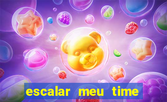 escalar meu time de futebol