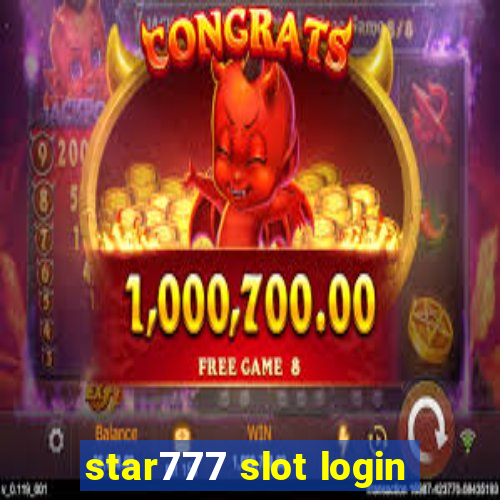 star777 slot login