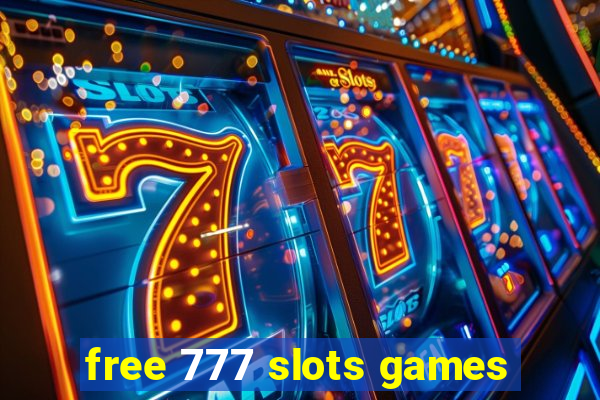 free 777 slots games