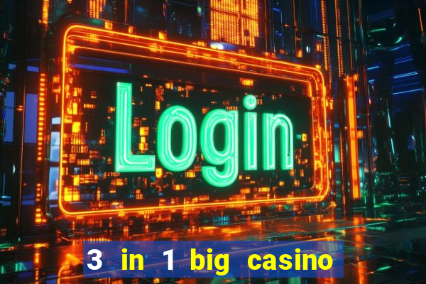 3 in 1 big casino game set