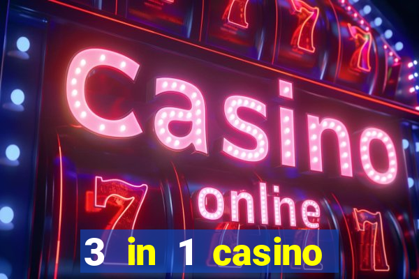 3 in 1 casino game set