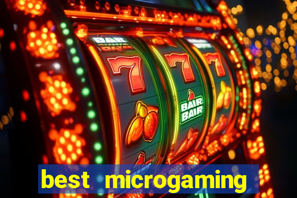 best microgaming slot machine