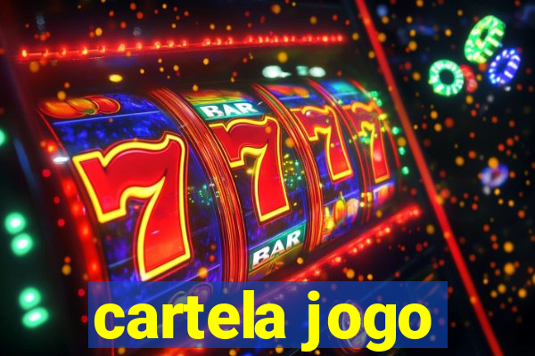 cartela jogo