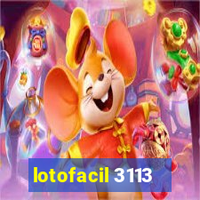 lotofacil 3113