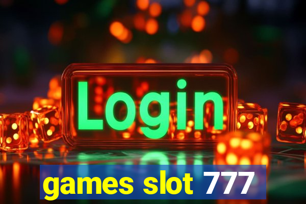 games slot 777