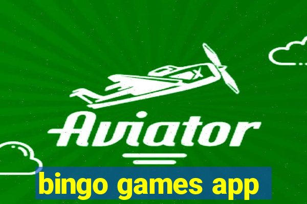 bingo games app