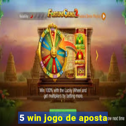 5 win jogo de aposta