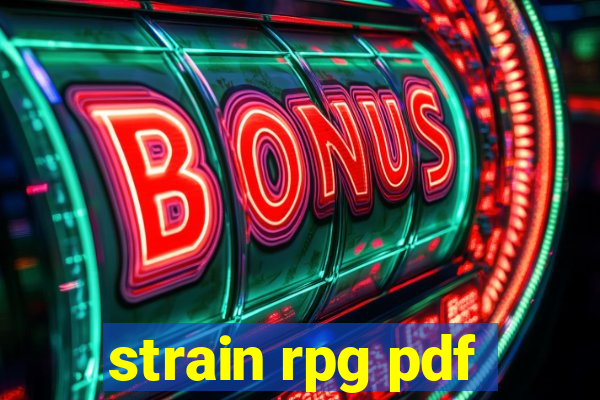 strain rpg pdf