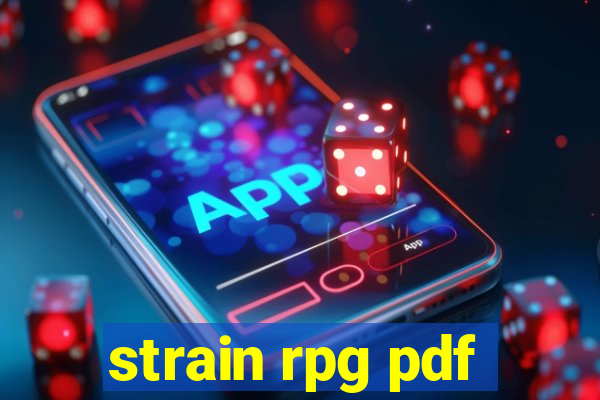 strain rpg pdf