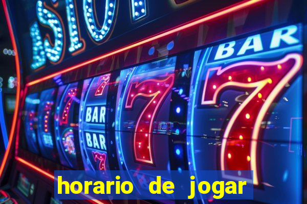 horario de jogar fortune rabbit