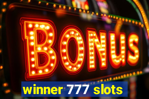 winner 777 slots