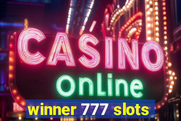 winner 777 slots