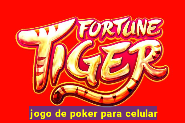 jogo de poker para celular