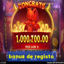 bonus de registo