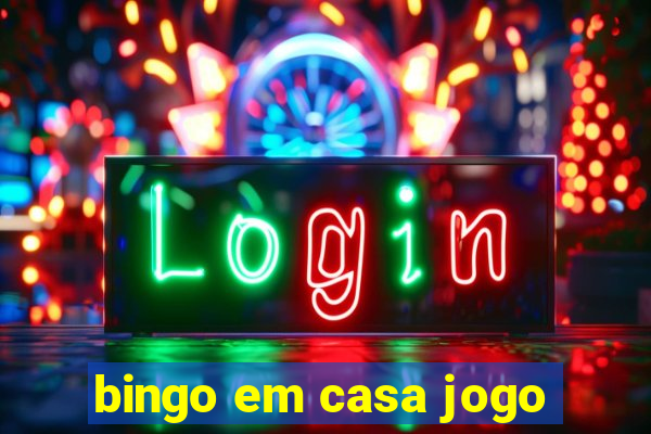 bingo em casa jogo