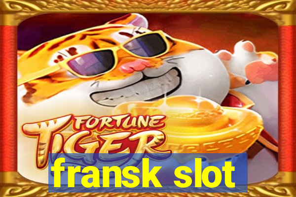 fransk slot