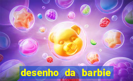 desenho da barbie para imprimir