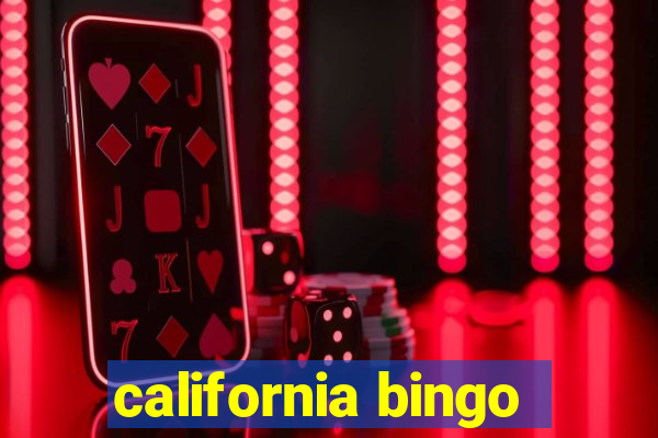 california bingo