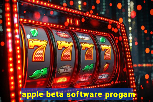 apple beta software progam