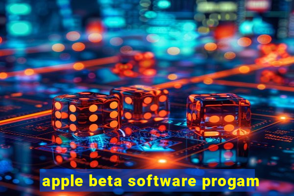 apple beta software progam