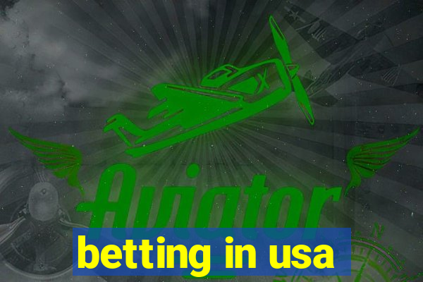 betting in usa